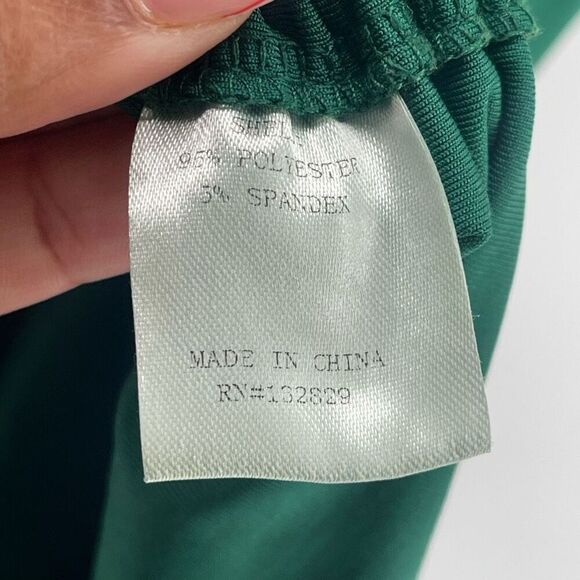 Superdown Women’s Cory Green Ruched Side Pullover Sleeveless Dress Large - Picture 12 of 14